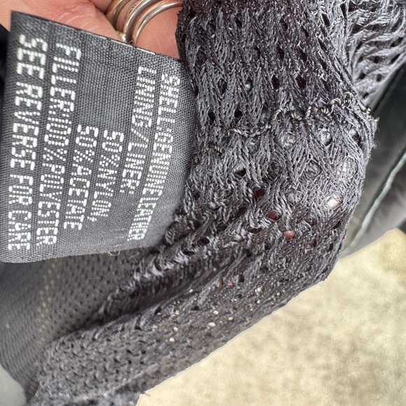 Women's Black Leather Jacket - Picture 3 of 10